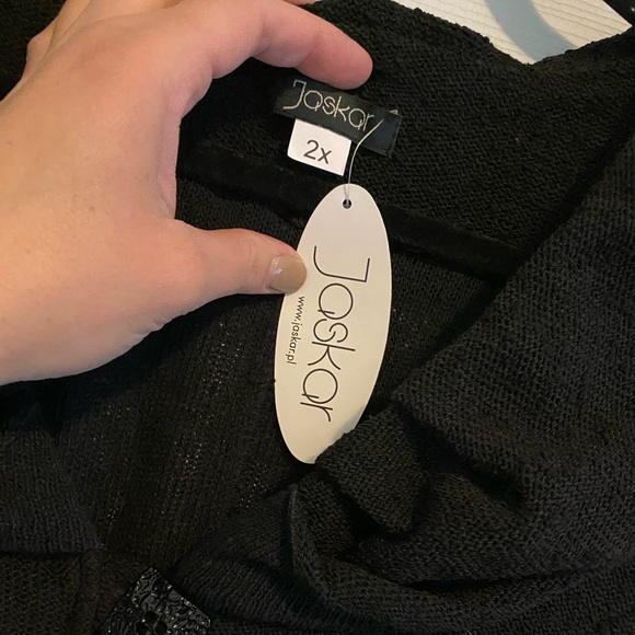 Jaskar NWT Black Cardigan - Picture 5 of 10